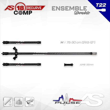Stabilisation Complete Arc Systeme AS 18 Recurve Comp