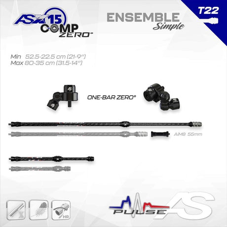STABILISATION COMPLETE PRO 16 RECURVE ARC SYSTEME STABILISATION COMPLETE PRO 16 RECURVE ARC SYSTEME