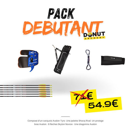 Kit d&#39;équipements Débutant Donut Archery