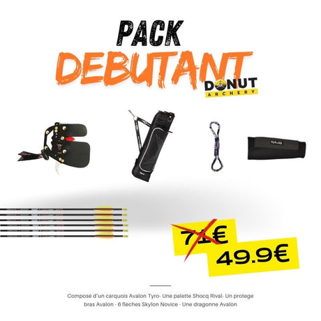 Pack Débutant : Kit d&#39;équipements de l&#39;archer