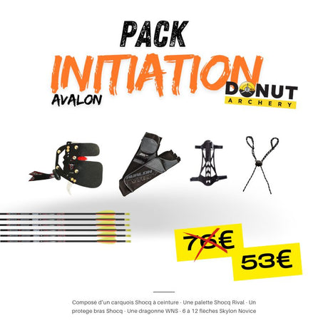 Kit d&#39;équipements Initiation Avalon Donut Archery