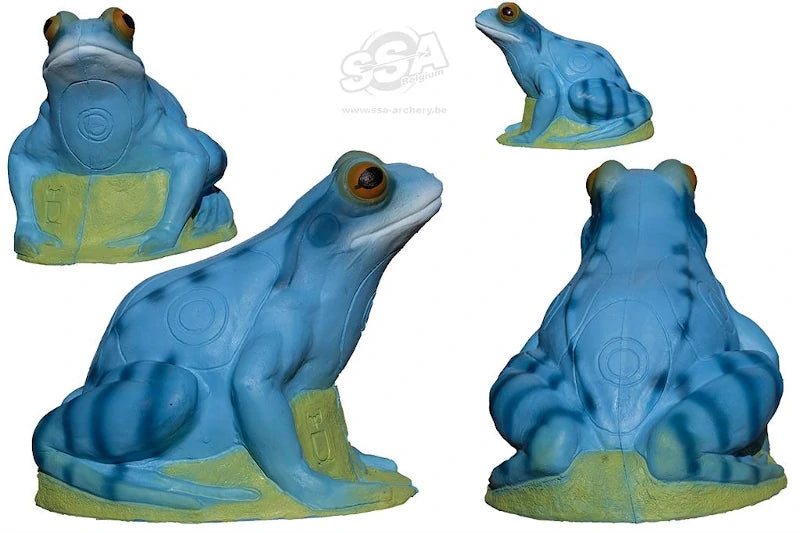 Cible 3D 3Di Grenouille Blue