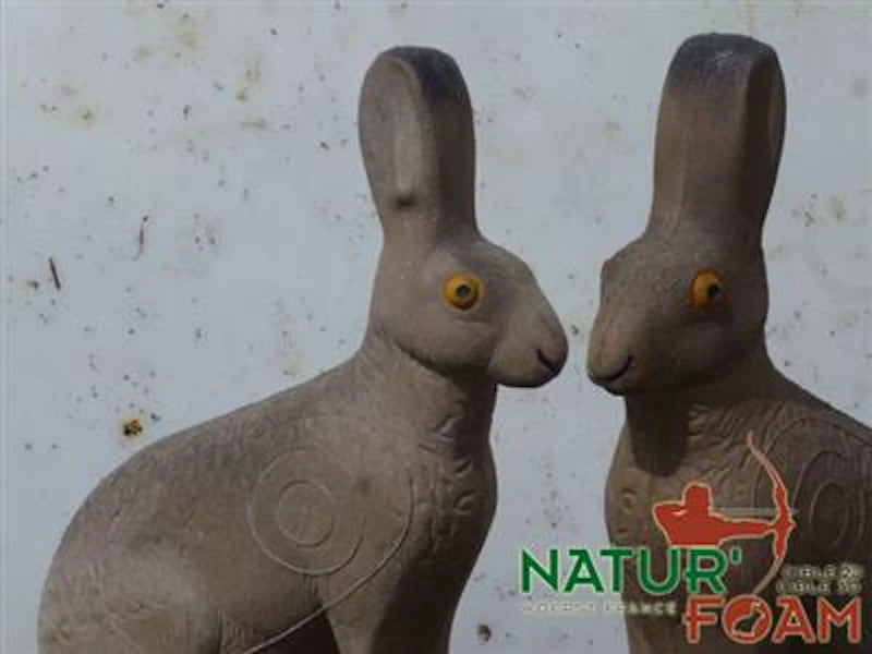 Cible 3D Natur Foam 2 Dimensional Blocktarget With Rabbit main image 0