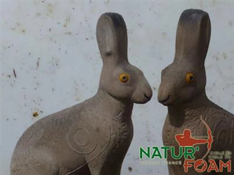Cible 3D Natur Foam Hare - Sitting