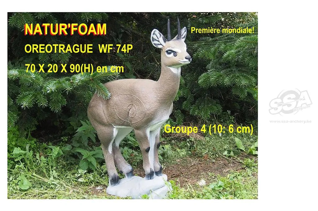 Cible 3D Natur Foam Klipspringer