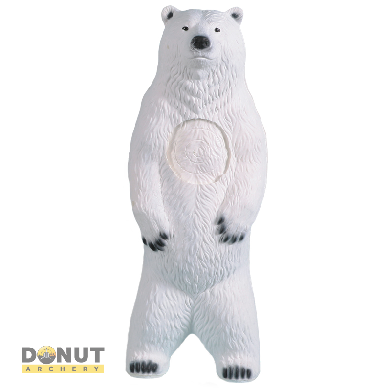 Cible 3D Rinehart 3D Small Bear White