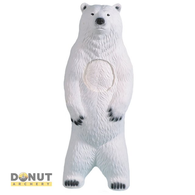  Cible 3D Rinehart 3D Small Bear White  