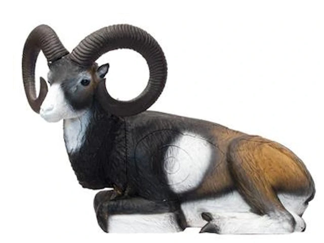  Cible 3D SRT Mouflon Couché  