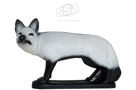 Cible 3D Wildlife Fox White Debout