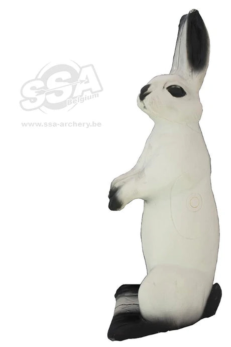 Cible 3D Wildlife Hare White / Lepre Bianca