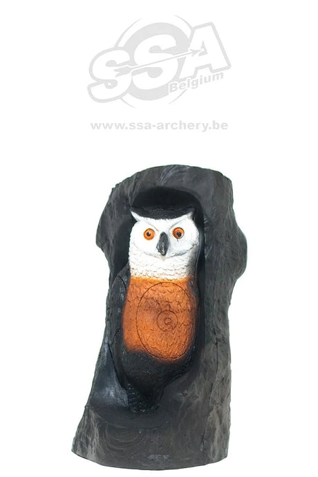 Cible 3D Wildlife Owl In Trunk / Gufo