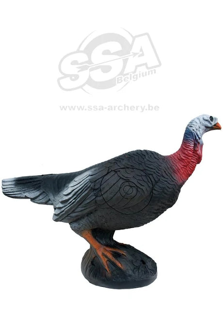 Cible 3D Wildlife Turkey Alerted