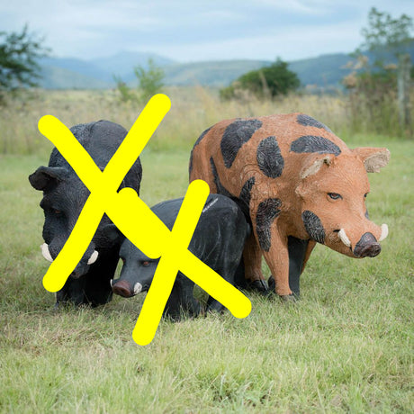 Cible 3D Wildcrete Feral Pig
