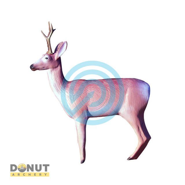  Cible 3D Eleven Deer Dark With Horns  