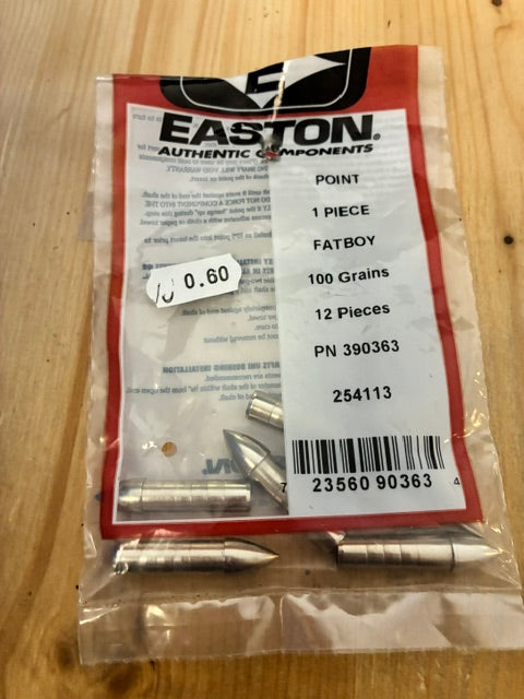 Pointe de flèche Easton FATBOY