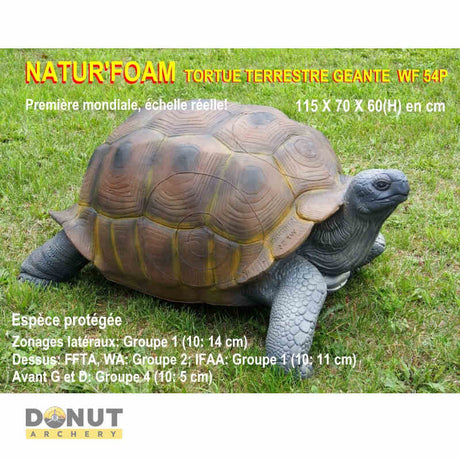 Cible 3D Natur Foam Giant Turtle
