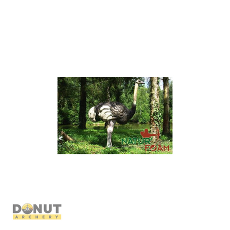 Cible 3D Natur Foam Ostrich