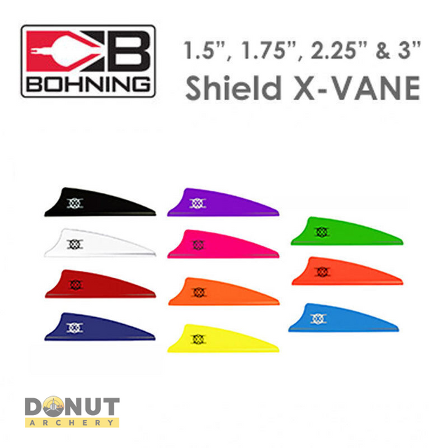  Plume Plastique BOHNING X Vane Shield  