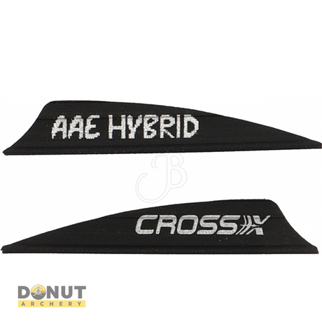 Plume Plastique Cross-X Hybrid (par 50)