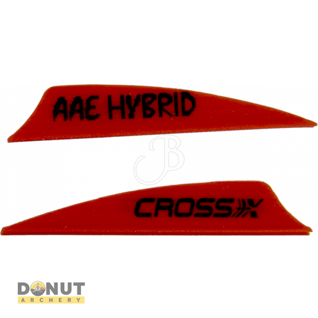 Plume de flèche Plastique Cross-X Hybrid (par 50)