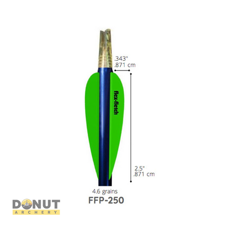 Plume Plastique Flex-Fletch FFP250 (par 100)