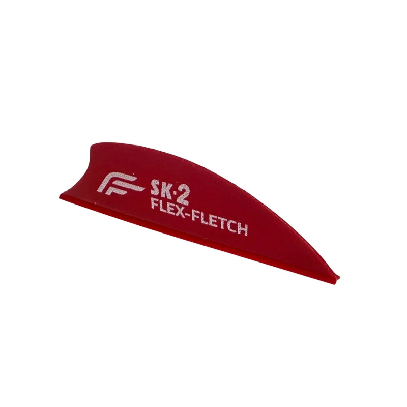 Plume Plastique Flex-Fletch SK2 rouge