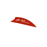 Plume Plastique Flex-Fletch SK2 rouge
