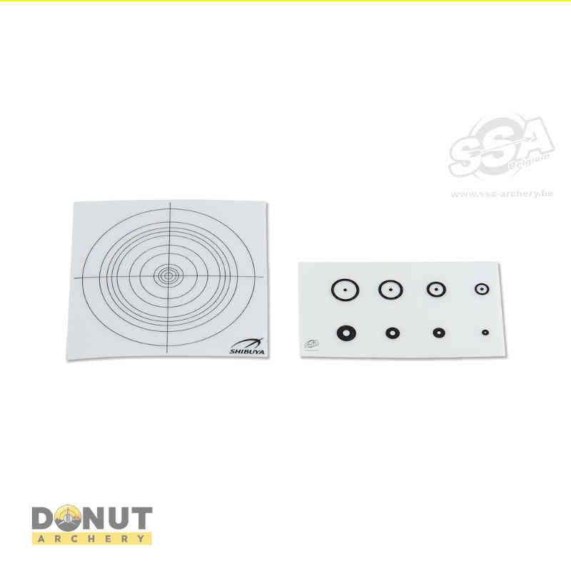 Point De Visee Autocollant Shibuya Donut Archery point-de-visee-autocollant-shibuya-donut-archery