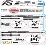 Stabilisateur Central Arc Systeme X Gravity 16