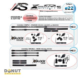 Stabilisation Complete Arc Systeme X-Gravity 16