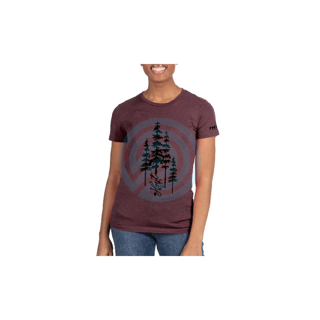  T Shirt Hoyt Ladies Tall Pines  