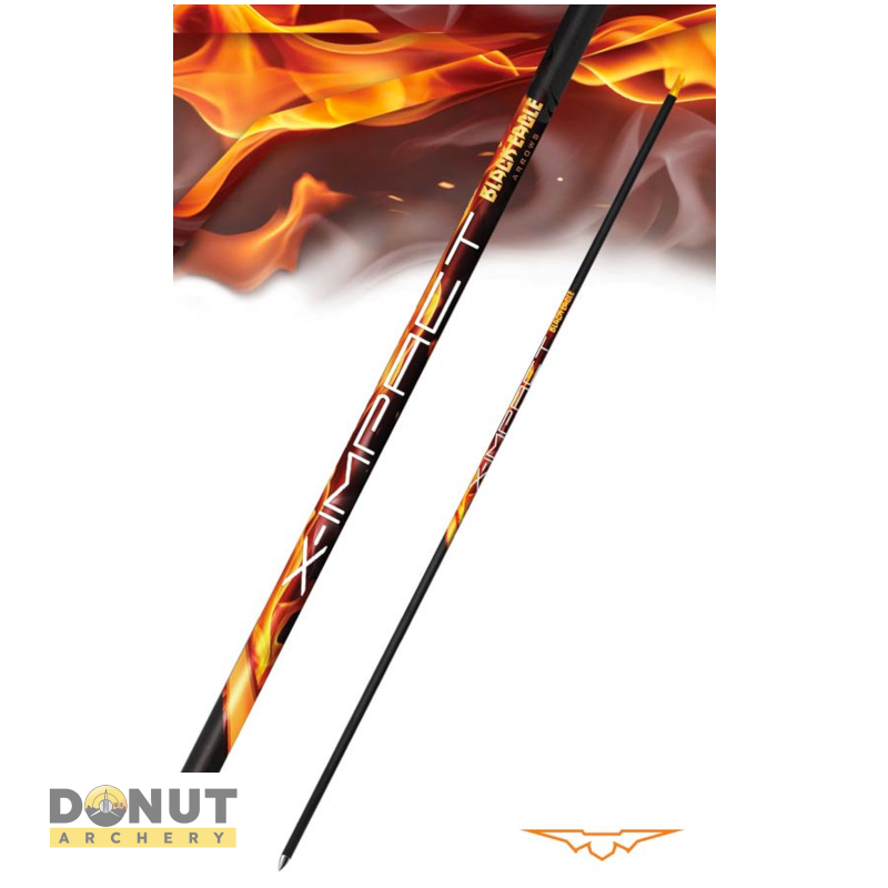 Tube nu carbone Black Eagle X-Impact (par 12)