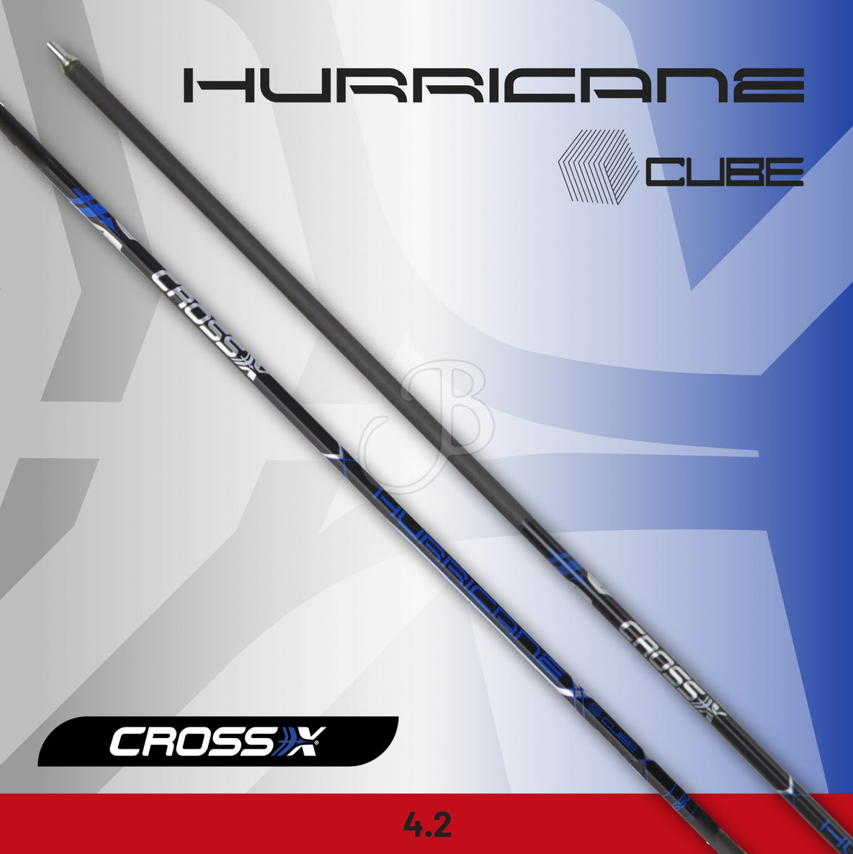 Tube nu pour flèche Cross-X Hurricane (par 12)