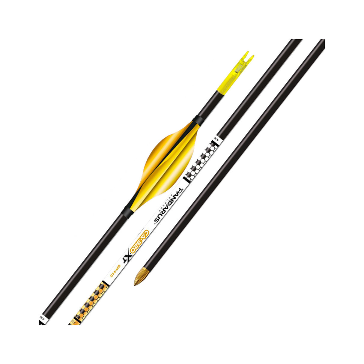 Tube nu flèche Pandarus CA320XT (par 12)