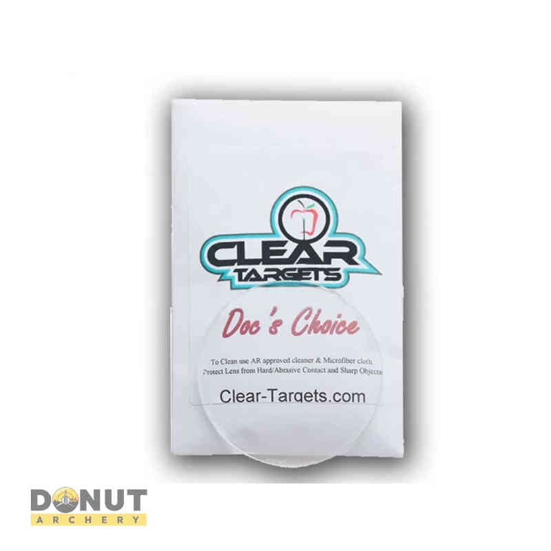 Verre Axcel Clear Targets Doc's Dia Curve 16.5 mm