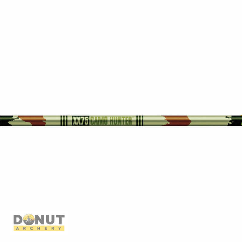 Tube nu aluminium Easton XX75 Camo Hunter (par 12)