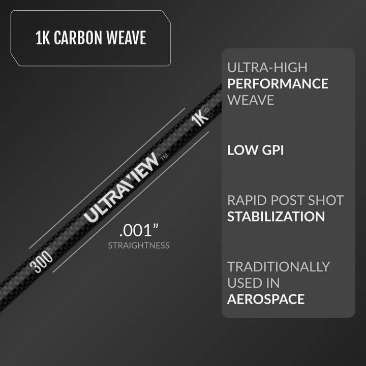 Flèche Carbone Ultraview 1K (par 6)