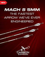 Tube nu Carbon Express Mach 5 (par 12)