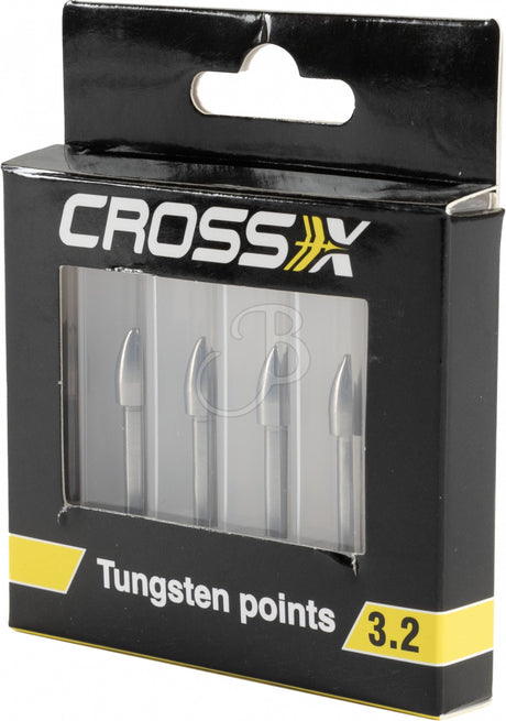 Pointe de flèche Cross X  Tungsten (par 12)