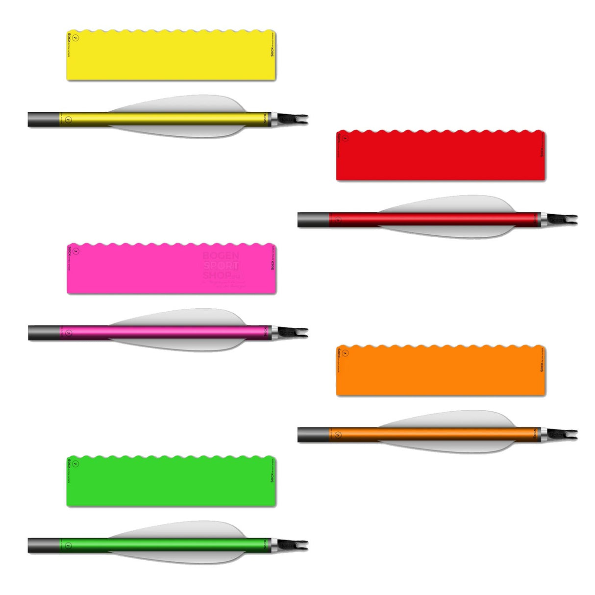 Fleches Carbone Skylon Quantic Personnalisées (par 6)